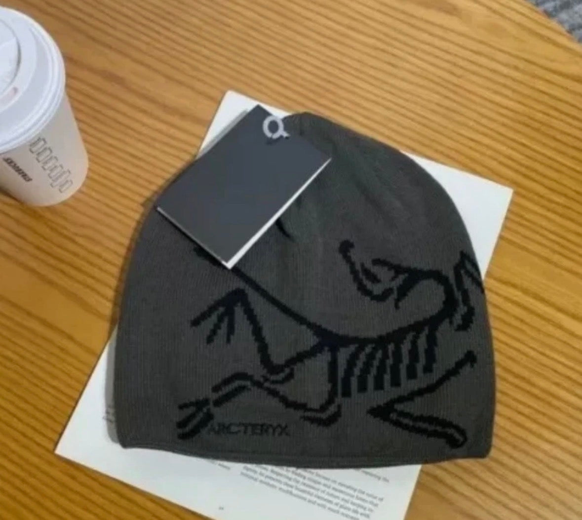 Unisex bird toque beanie
